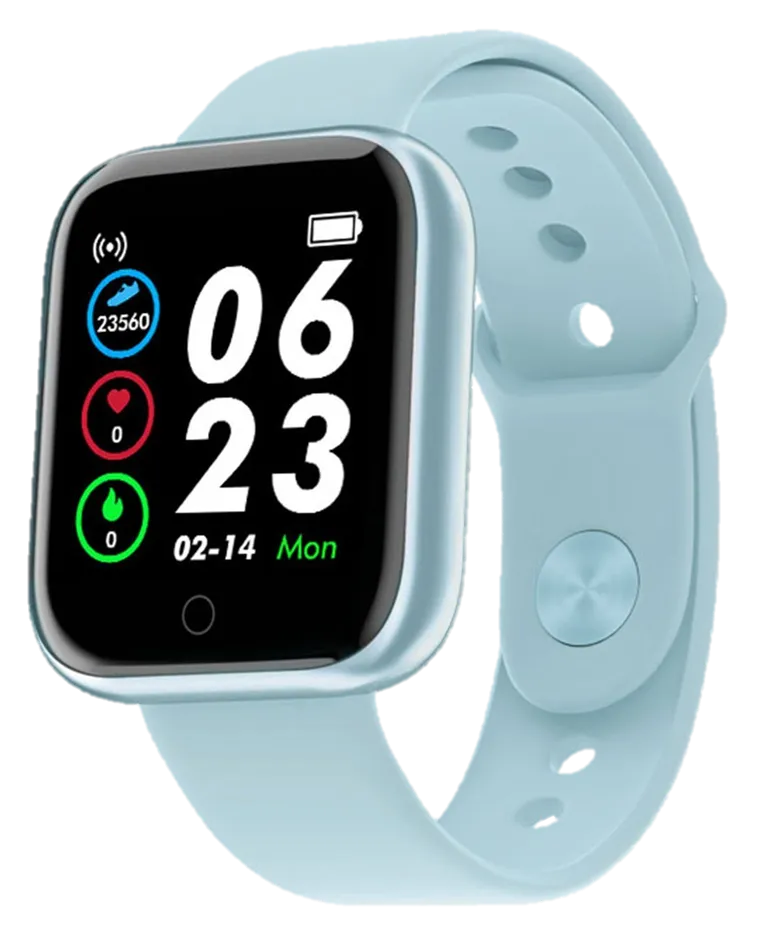 2021 Macaron Y68S Smart Watch (BP, HR & Blood Oxygen)