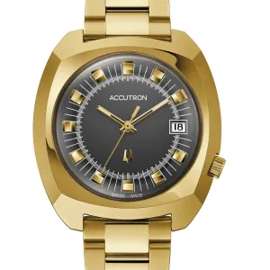 Accutron Legacy Automatic Gold Tone "261" 1971 Watch 38.5mm Limited