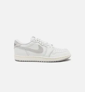 Air Jordan 1 Low 85 Neutral Grey Mens Lifestyle Shoe -Summit White/Light Smoke Grey/Neutral Grey/Sail Free Shipping