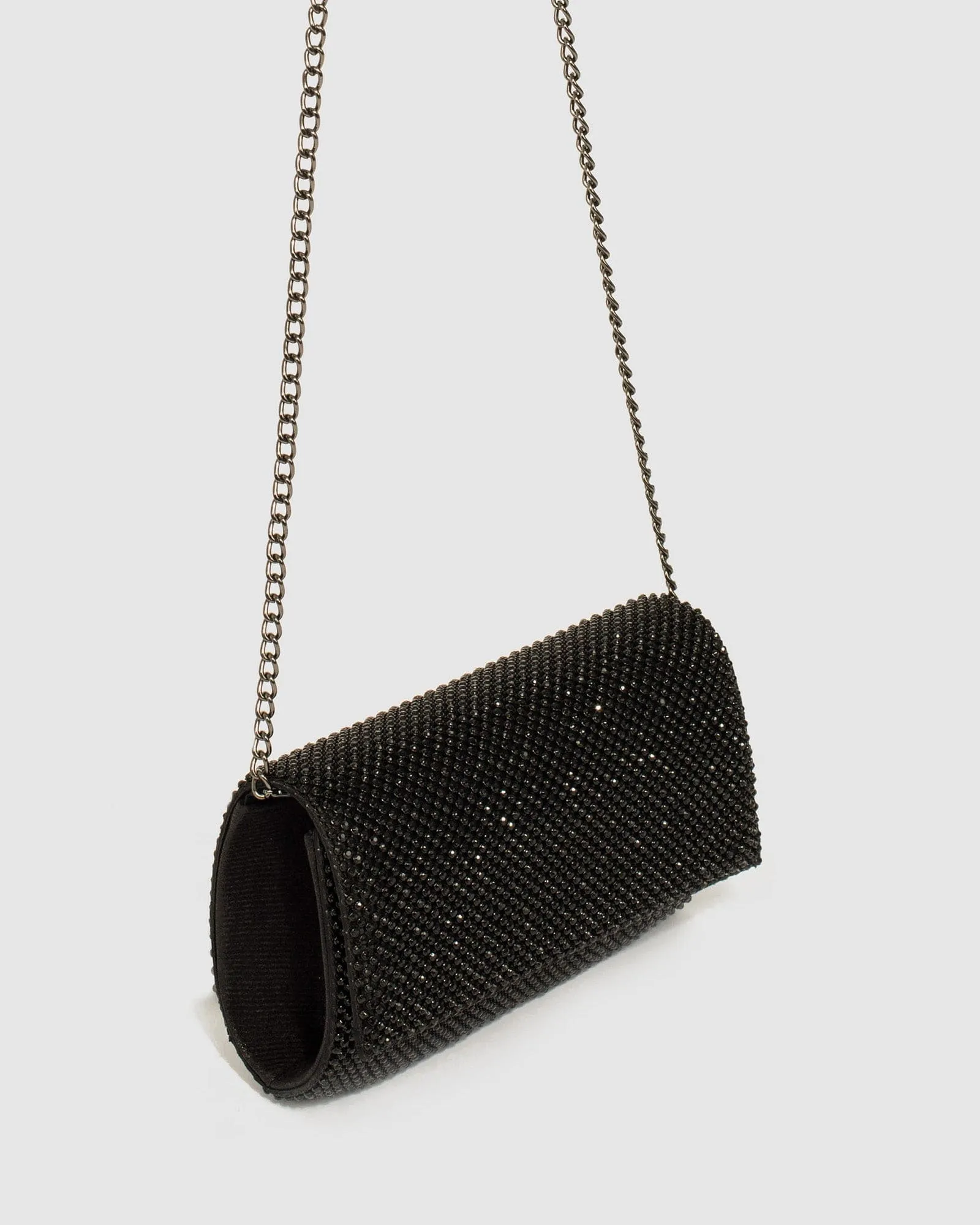 Black Kira Evening Clutch