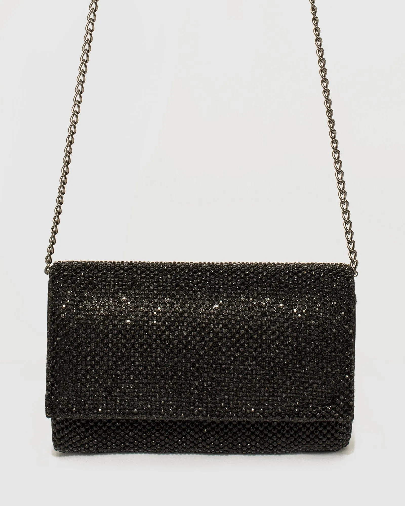 Black Kira Evening Clutch