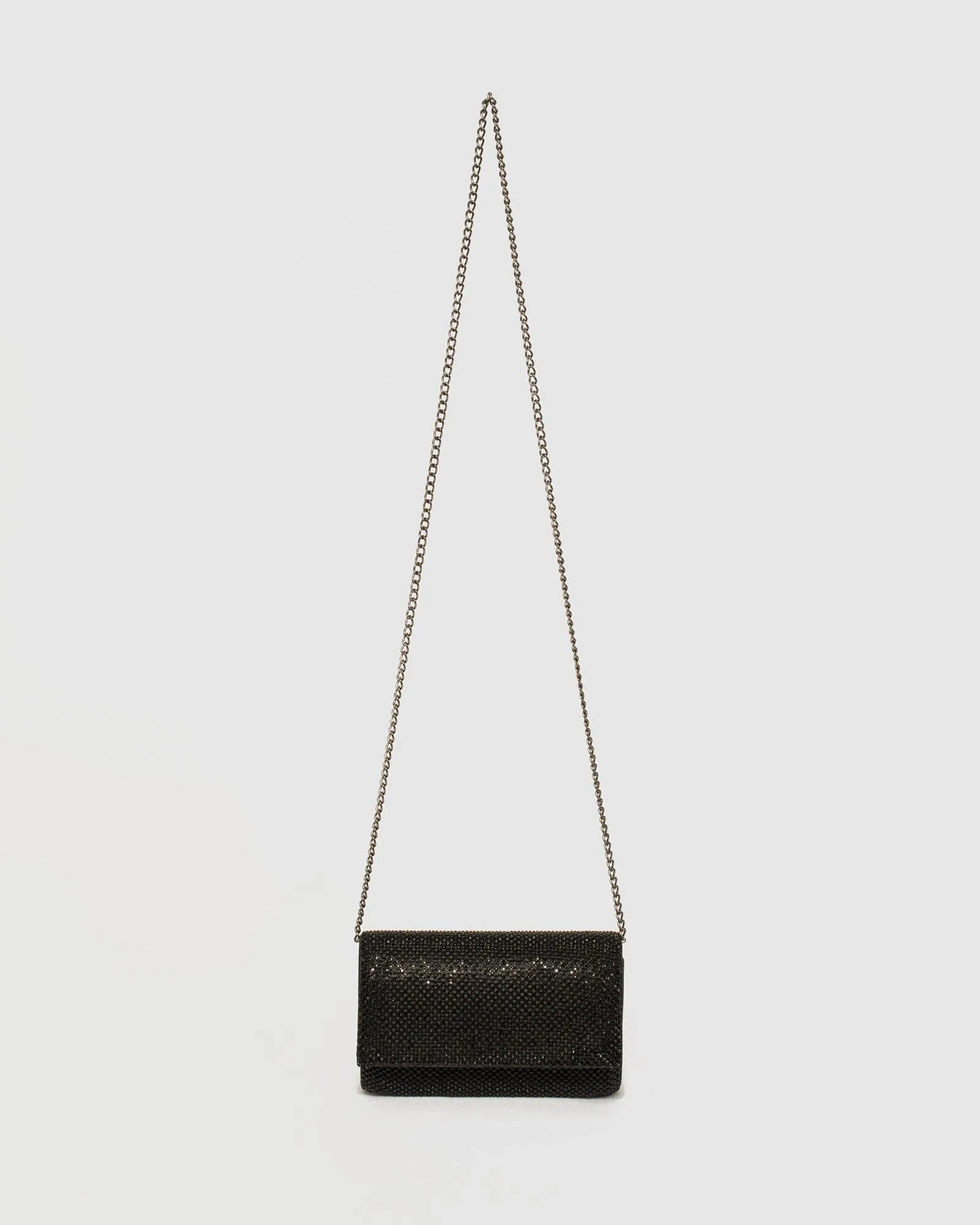 Black Kira Evening Clutch