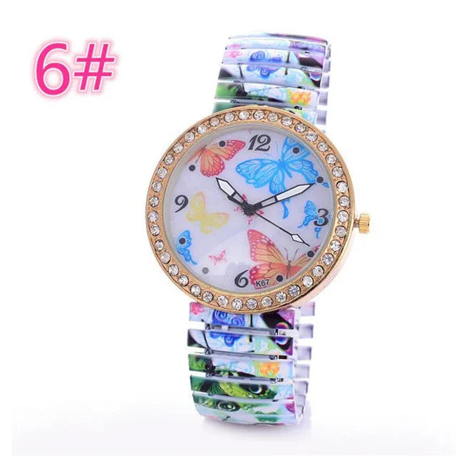 Ceramic Engraved Large Dial Queen Women Quartz Watch Relojes Mujer 2017 Ladies Geneva Vintage Wristwatch Clock Watches Saat A209