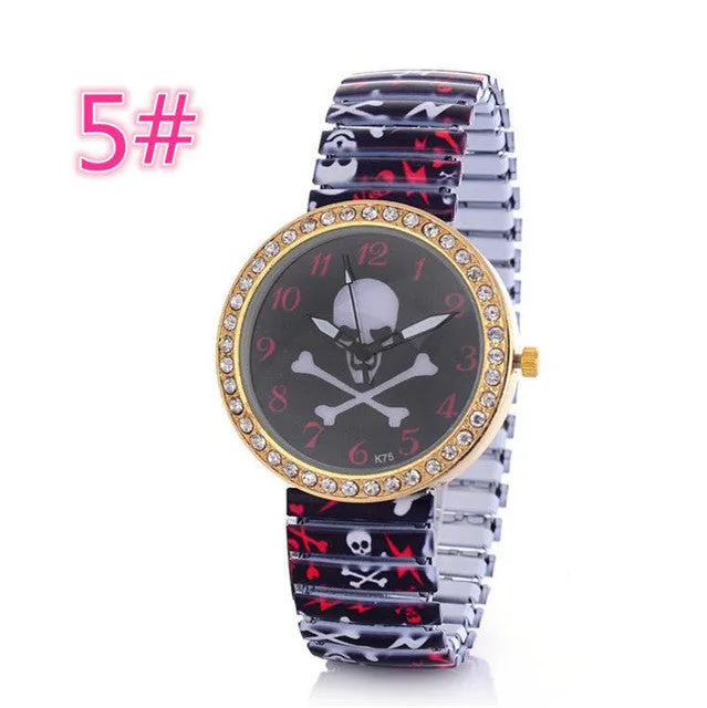 Ceramic Engraved Large Dial Queen Women Quartz Watch Relojes Mujer 2017 Ladies Geneva Vintage Wristwatch Clock Watches Saat A209