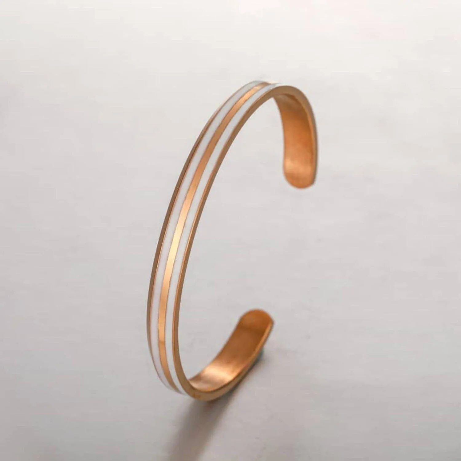 'Classic bracelet' by La Enviro - Rose, gold and white