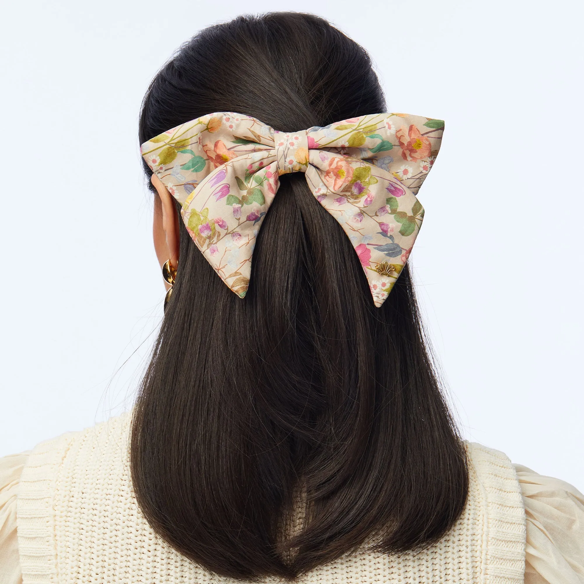 DUSK FAIRYTALE FOREST PRINTED BOW BARRETTE