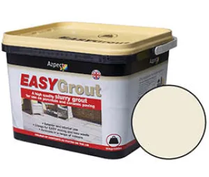 EASYGrout High Quality Slurry Grout 15kg - Crema