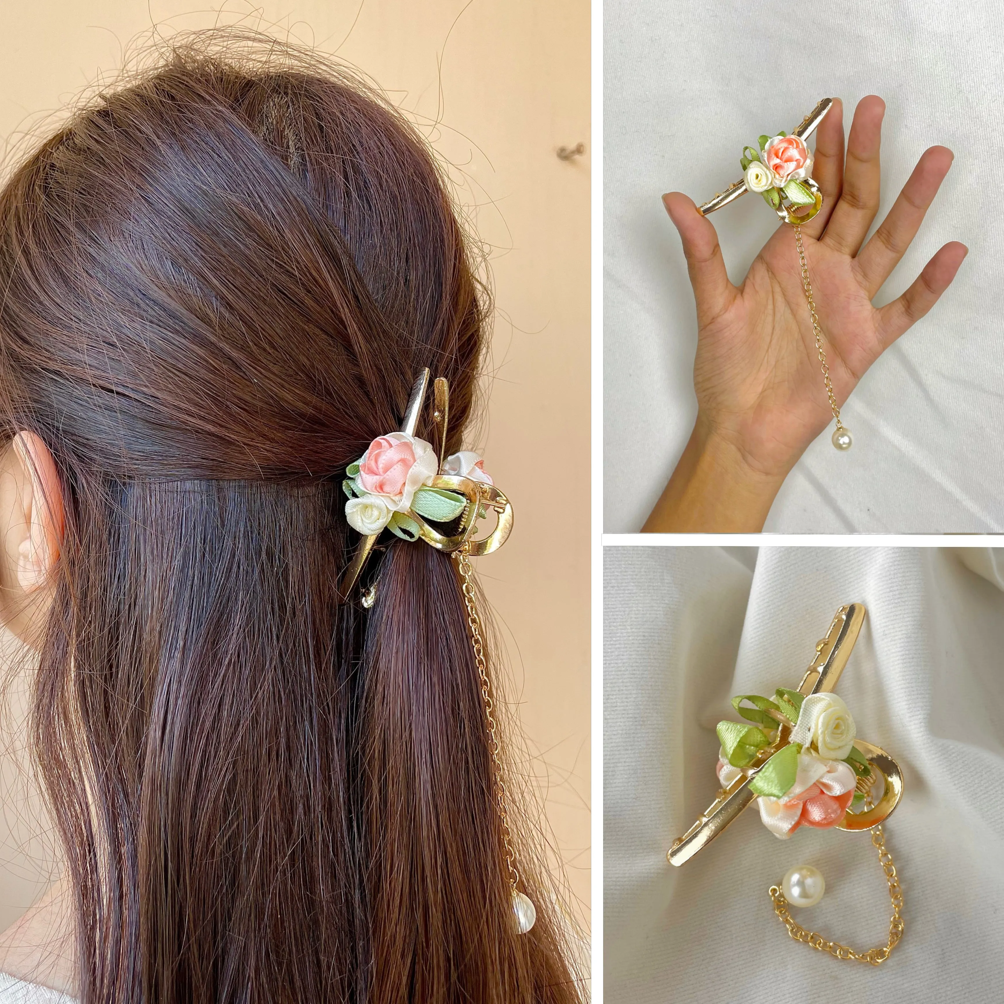 Floral Fantasy| Hair Clip