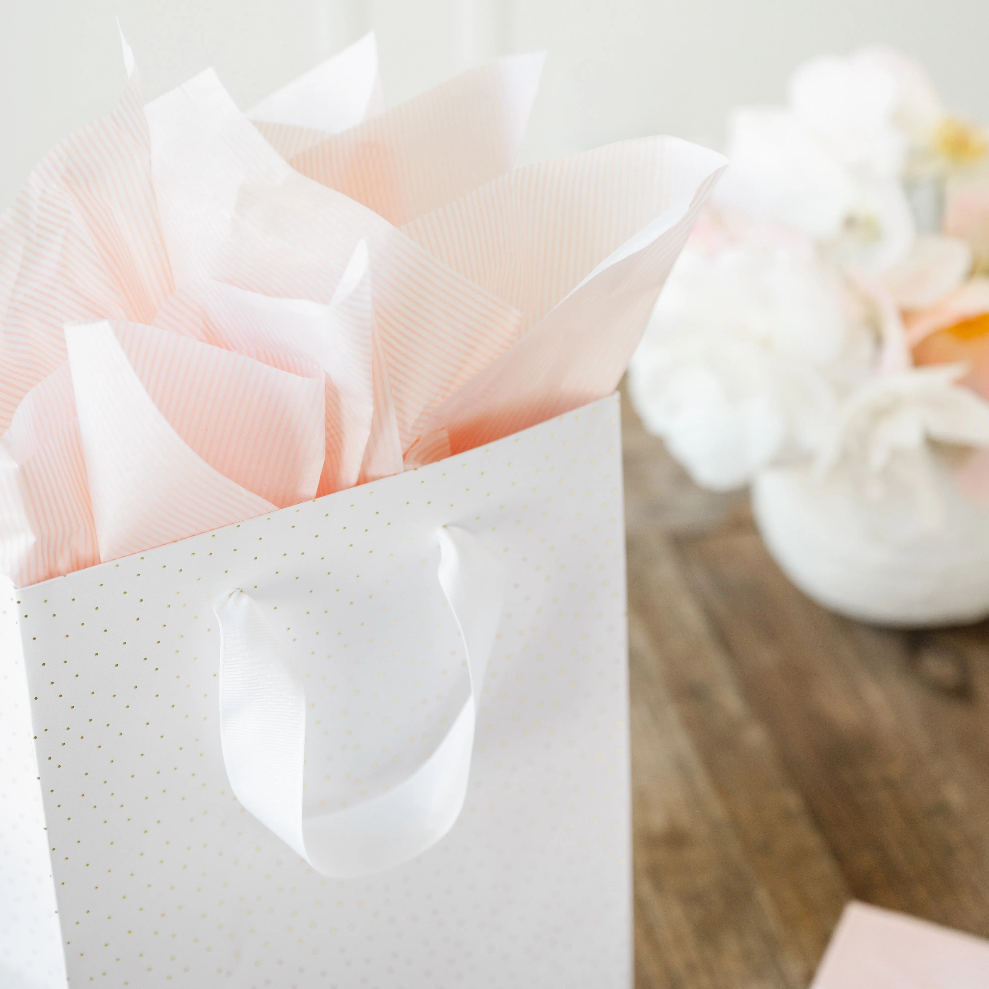 Gold Dot Tissue Paper