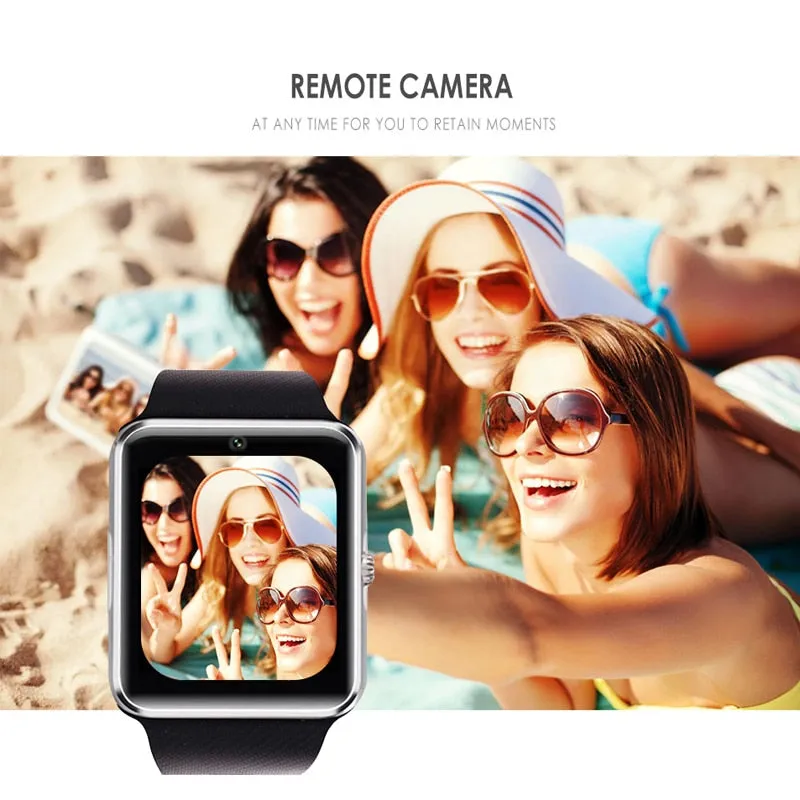 GT08 Smartwatch with Pedometer, Messaging and Make and Receive Calls, Music and More