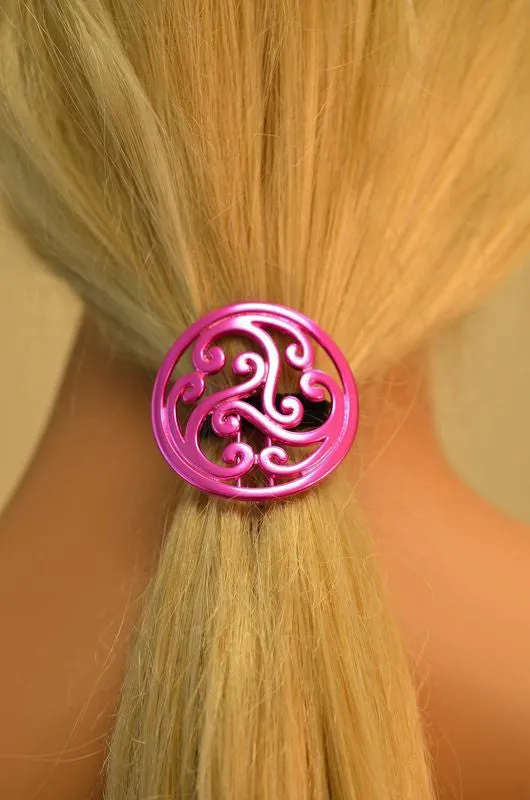 Hair Hook Celtic - Pink,  Ponytail Holder