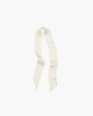 Manner Market - The Brigitte Skinny Scarf in Ivory