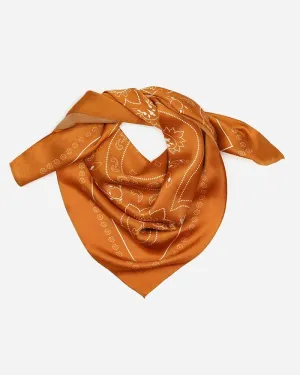 Manner Market - The Western Silk Bandana in Sienna