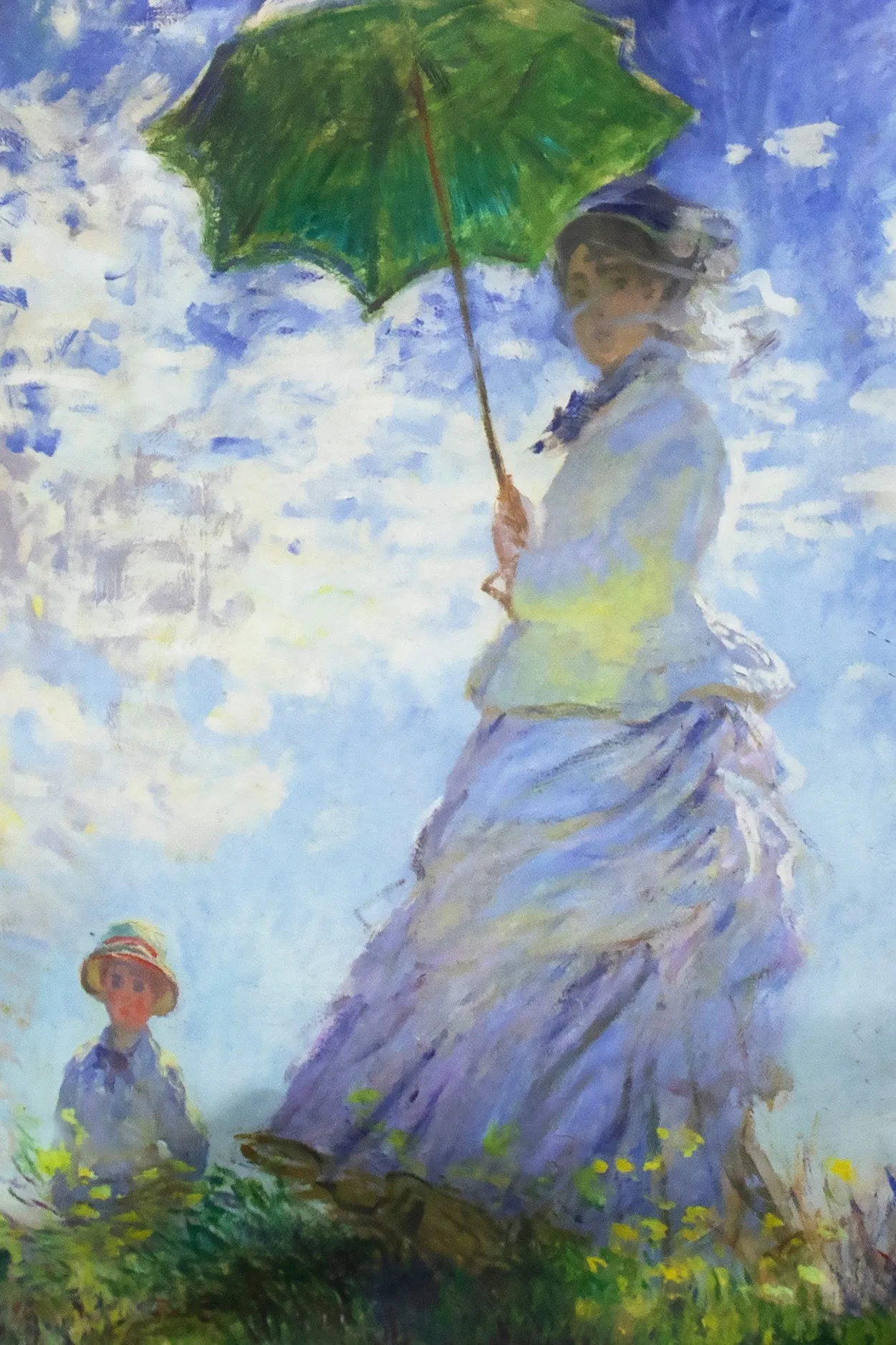 Monet | Woman with a Parasol