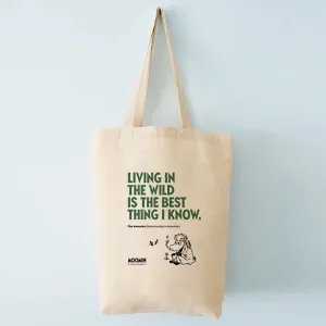 Moomin Living In The Wild Tote Bag  - Putinki