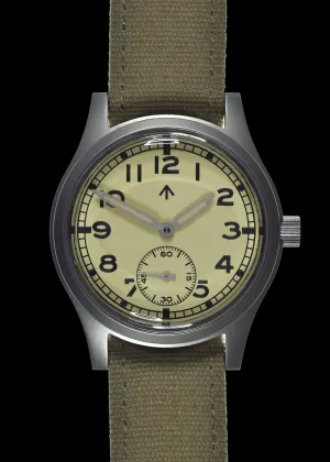 MWC WWII Pattern "ATP" Watch with Cream Dial and 21 Jewel Self Winding Automatic Movement