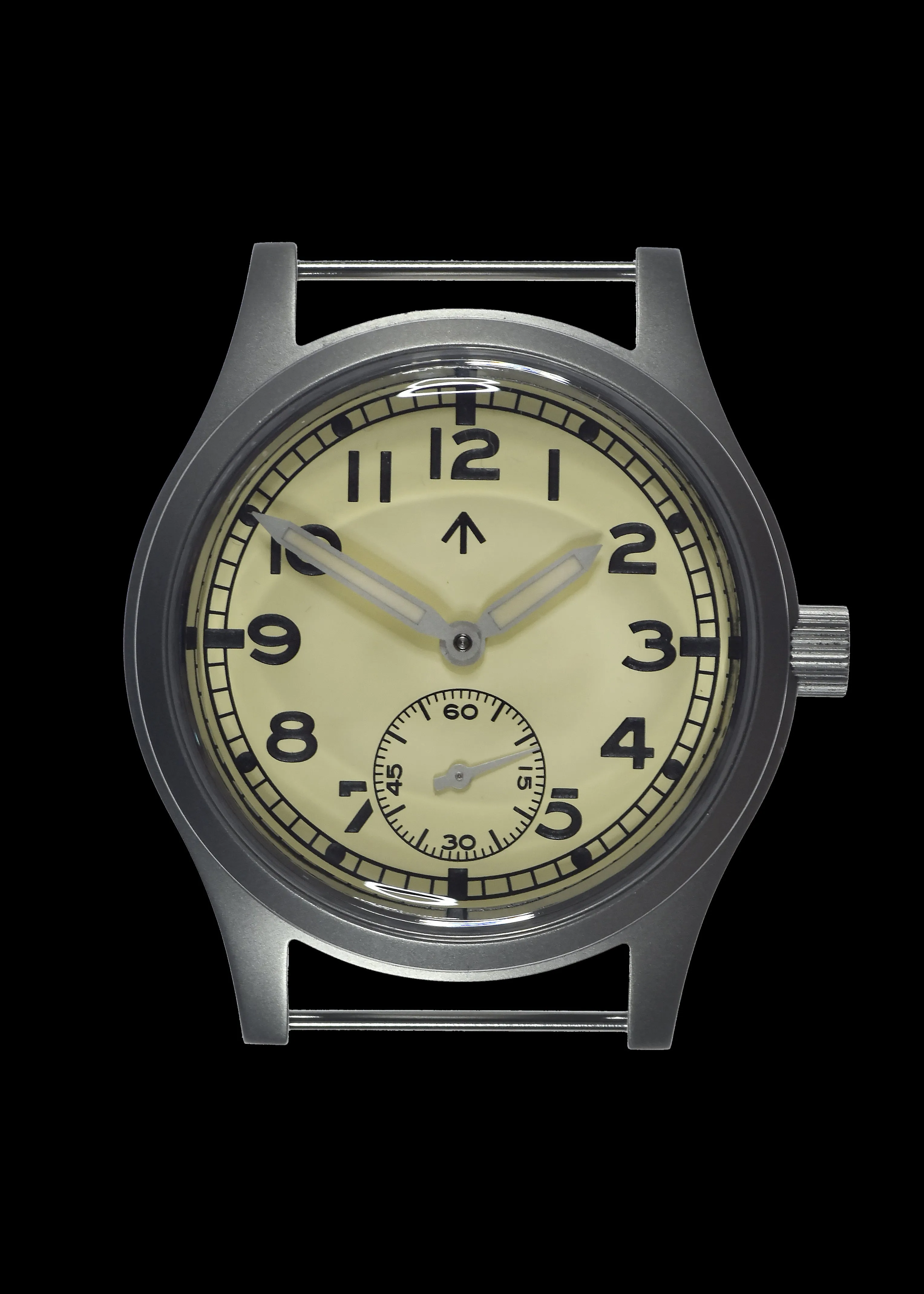 MWC WWII Pattern "ATP" Watch with Cream Dial and 21 Jewel Self Winding Automatic Movement