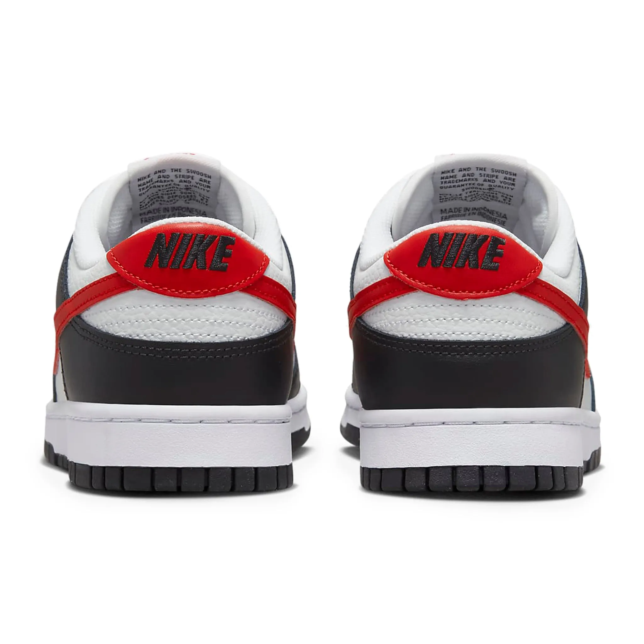 Nike Dunk Low Retro Red Swoosh Panda