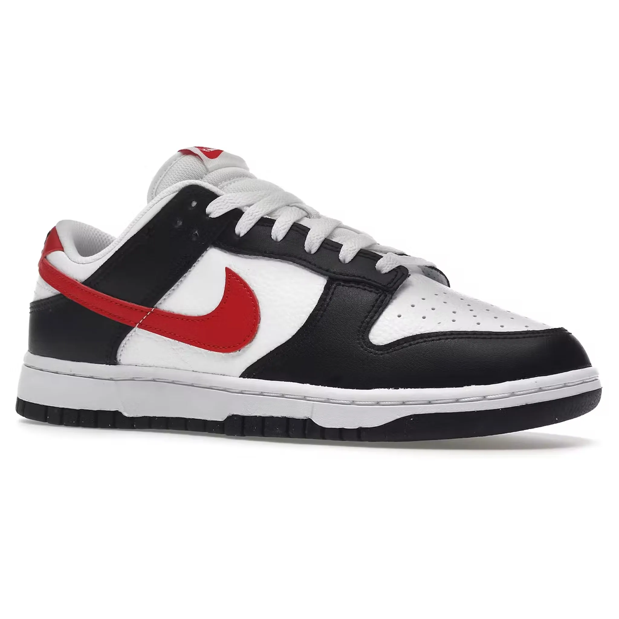 Nike Dunk Low Retro Red Swoosh Panda