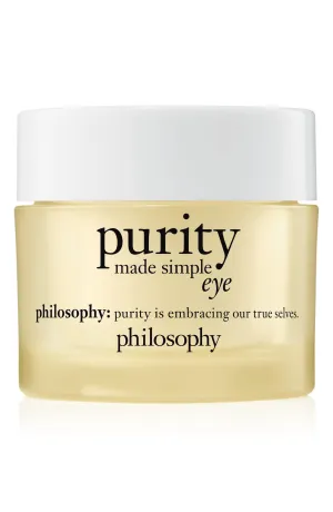 philosophy purity made simple eye gel