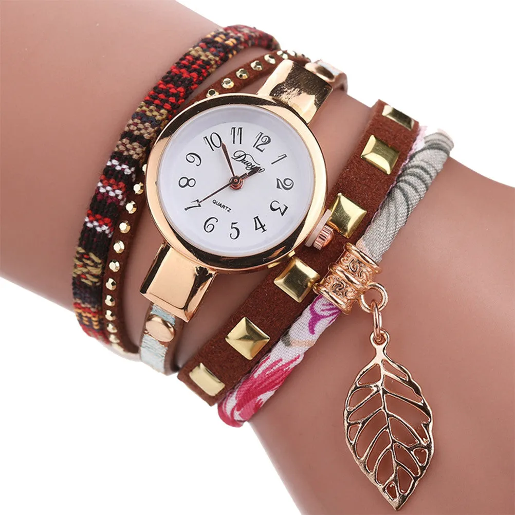 Quartz Classic Women Bracelet Wristwatch