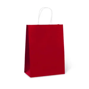 Red Paper Bag with Handles