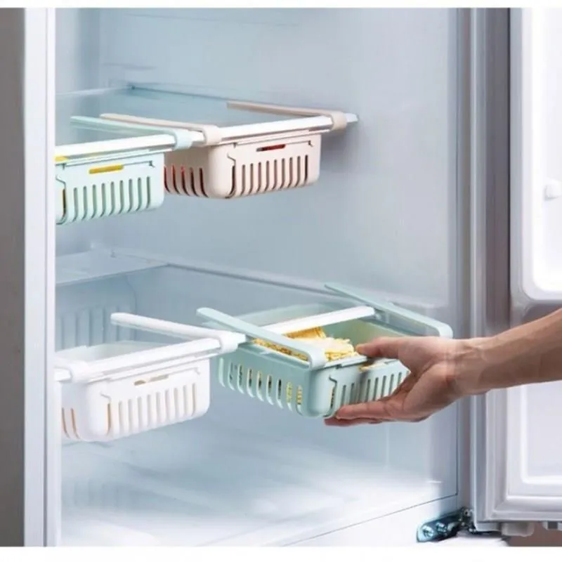 Refrigerator Drawer Storage Basket - Different Colors