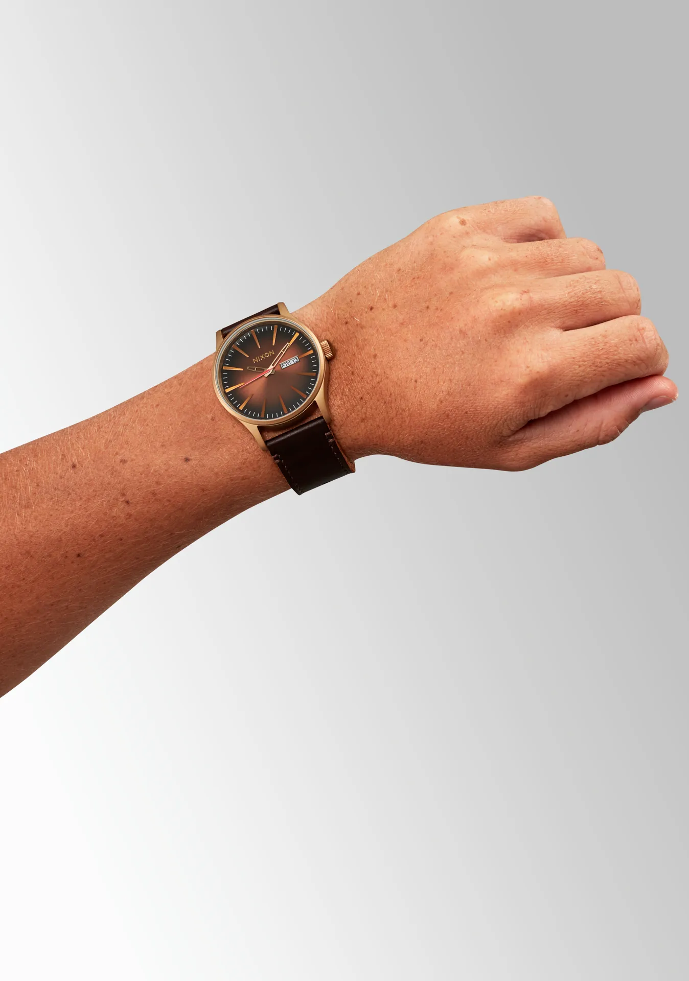 Sentry Leather - Bronze / Black