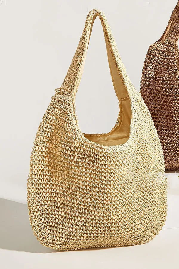 Stylish Grass Weaving Shoulder Bags