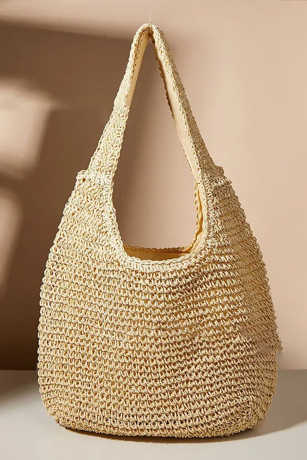 Stylish Grass Weaving Shoulder Bags