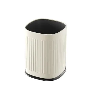 Stylish Living Room Small Trash Can with Double Layer and Wide Opening for Easy Use