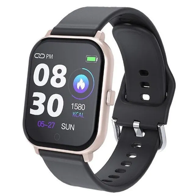 T55 Smart Watch with Heart Rate and Blood Pressure Monitor, Chronograph, Pedometer and more