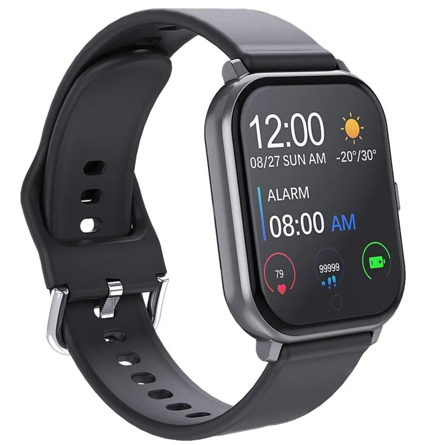 T55 Smart Watch with Heart Rate and Blood Pressure Monitor, Chronograph, Pedometer and more