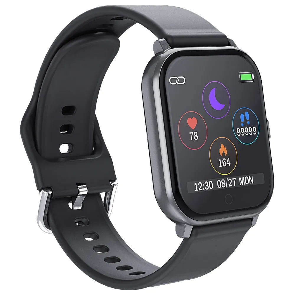 T55 Smart Watch with Heart Rate and Blood Pressure Monitor, Chronograph, Pedometer and more