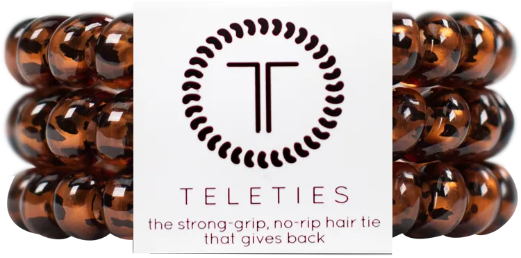 Teleties Hair Ties Tortoise