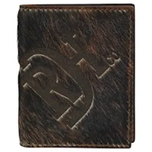 Trenditions Men's Red Dirt Hat Co Bifold Natural Brindle Wallets