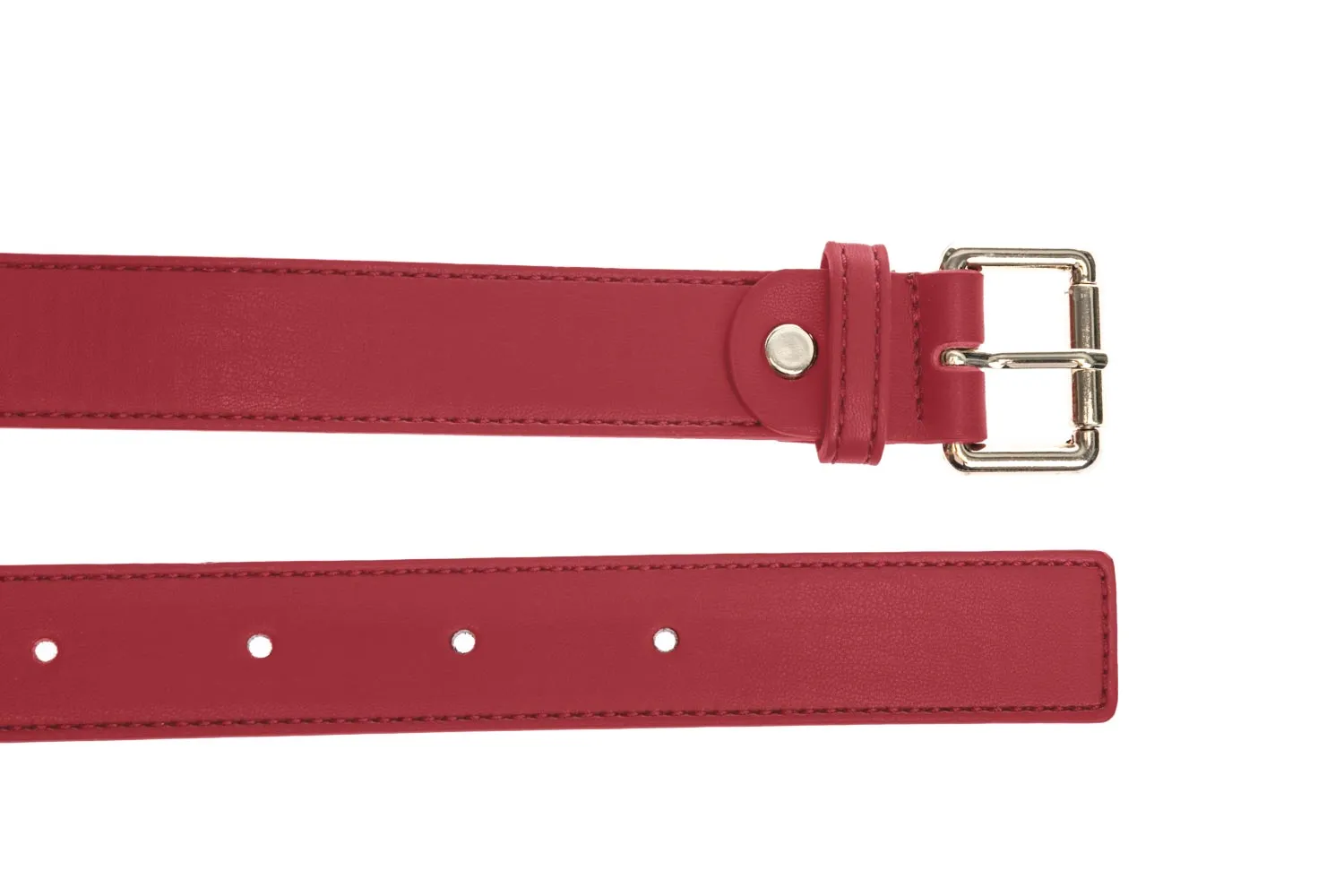 Valentino Bags Emma Winter Ladies Belt in Red