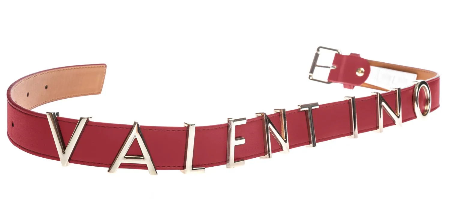 Valentino Bags Emma Winter Ladies Belt in Red