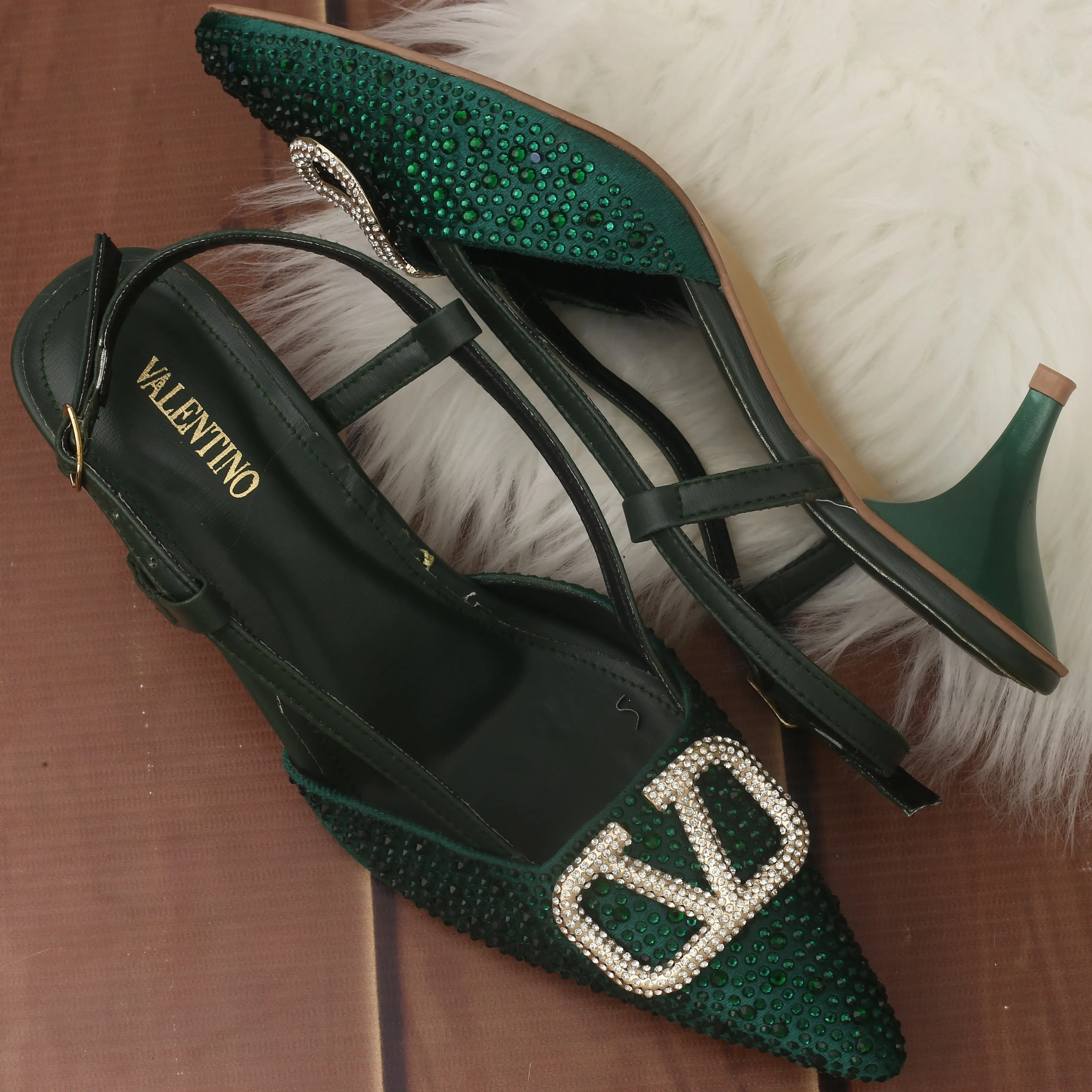 VALENTINO heel GREEN