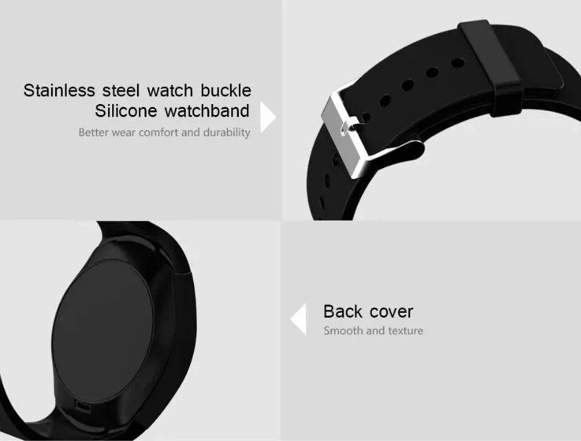 Y1 Android Smart Watch (Phone Calls, Push Messages and Passometer)